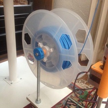 3d filament spool centering element machine center homemade printer hobby diy electronics 3d print model - Mito3D