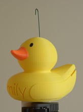 3d cadeau carte duck emily Noël arbre ornament ornement canard animal amusement loisir DIY 3d print model - Mito3D