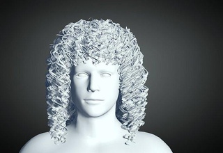 3d capelli stile uomo 94 modello odore maschio viso testa bellezza barbiere 3dprint carattere moda 3d print model - Mito3D
