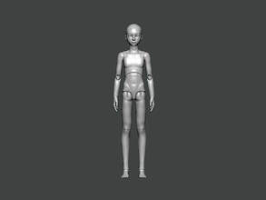 3d model anatomy0001 humain squelette anatomie personnage corps science femelle tête masculin médical visage crâne colonne vertébrale animal hôpital œil docteur squelettique art 3d print model - Mito3D