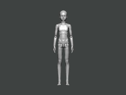 3d model anatomy0008 anatomia personagem humano corpo Ciência fêmea cabeça masculino médico cara crânio normal coluna animal esqueleto pessoa hospital esquelético arte 3d print model - Mito3D