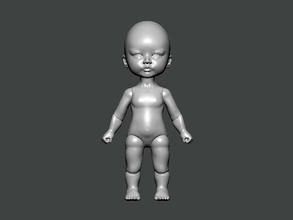 3d model anatomy0033 bebê anatomia personagem humano corpo ciência fêmea cabeça masculino médico cara crânio coluna animal esqueleto pessoa hospital olho esquelético arte 3d print model - Mito3D