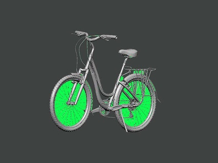3d model bicycle0001 ruota bicicletta ciclista elicottero sport all'aperto motociclista illustrazione attrezzature macchina pneumatico andare in cerchio moto vettore Ciclismo sportbike ciclo arte 3d print model - Mito3D