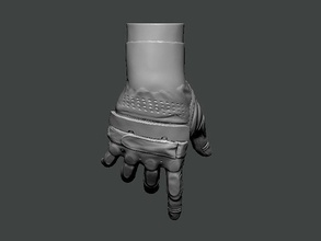 3d model glove0004 insanlar illüstrasyon el anatomi gücü adam yalıtılmış Meydan tek renkli Bilim ilmi vücut parmak kimya beyaz kapatmak Sanat 3d print model - Mito3D