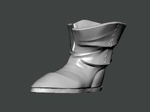 3d model shoes0012 scarpa moda donna capi abbigliamento indossare calzature bellezza piede ansimare in esecuzione corpo uomini maglione occhiali sole camicia sandalo jogging brevetto arte 3d print model - Mito3D