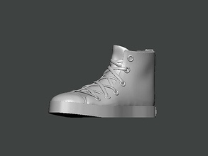 3d model shoes0015 sneaker schuh mode frau kleidung schönheit tragen schuhwerk fuß keuchen laufen körper männer sweatshirt brillen sonnenbrille hemd sandale joggen patent kunst 3d print model - Mito3D
