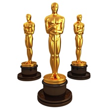 3d model oscar statuette statue movie award awards film symbol gold sculpture nomination nominations hollywood cinema figure academy 3ds art sculptures 3d print model - Mito3D