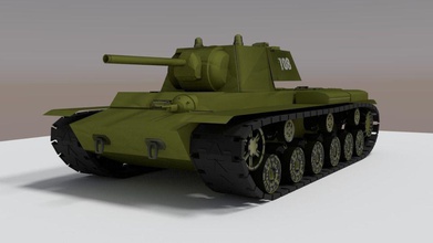 3d model tank russian war battle ww2 panzer army games toys 3d print model - Mito3D