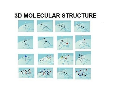 3d molecular structure - ball stick model chemistry lab doctor medical medicine science biology micro health scientific molecule hospital laboratory virus academy chemical anatomy human pharmacy student 3d print model - Mito3D