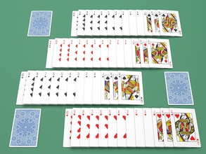 3d jouant cartes piques diamants cœurs clubs as vélo casino joker jack Roi reine pari jeux d'argent Jeu 3dotworks jouer poker Jeux jouets accessoires 3d print model - Mito3D
