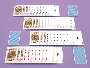 3d jouant cartes piques diamants cœurs clubs as vélo casino joker jack roi reine pari jeux d'argent jeu 3dotworks jouer poker jeux jouets accessoires 3d print model - Mito3D