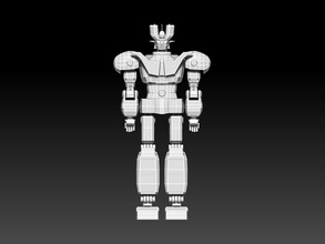 3d print - mazinger z robot stl machine character android superbot robotic cartoon anime toys fanart figure hobby diy robotics miniatures figurines games 3d print model - Mito3D