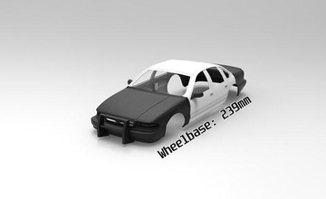 stl imprimível rc carros corpo chevy impala ss bônus rc4wd impressão passatempo plástico kyosho americano tamiya printcar diecast brinquedos faça automotivo slotcar 3d print model - Mito3D