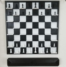 3d imprimível 12x12 parede xadrez monte conjunto jogos borda brinquedos 3d print model - Mito3D