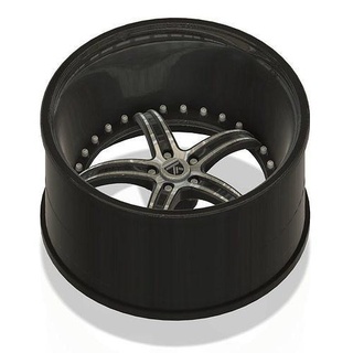 3d printable asanti deep wheel - 4 parts scale model tires cool build building 1 25 24 rim 3d print model - Mito3D