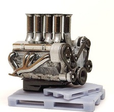 3d yazdırılabilir chevy small block hilborn standart alım motor ölçek model parçalar 1 24 25 427 küçük blok hobi kendin yap otomotiv 3d print model - Mito3D
