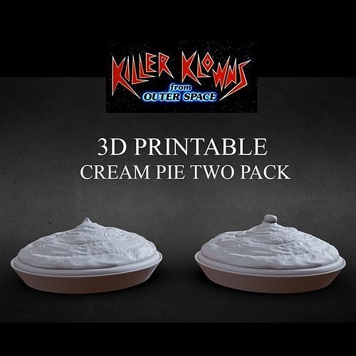 3d yazdırılabilir krem turta paketlemek katil palyaçolar dış Uzay kek oyuncak destek oyuncaklar Şeker 80s koleksiyon dünya dışı tatlı aksiyon figürü creampie katiller killerklownsfromouterspace kkfos palyaço ev mutfak yemek 3D print model - Mito3D