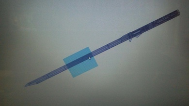 3d imprimível funcional alto frequência lâmina metal engrenagem aumentar espada atordoar arma fogo faça choque laminado mecânico ciborgue ninja passatempo 3d print model - Mito3D