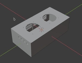 3d imprimible alojamiento led suministro tecnología electrónica bricolaje diy 3dprint licuadora caja pasatiempo 3d print model - Mito3D