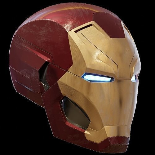 3d druckbar eisen mk 46 helm ironman cosplay rüstung 3dprint rächer hobby diy robotik mk46 mark46 mk47 mark47 47 levy3d 3D print model - Mito3D