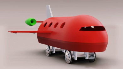 3d imprimíveis modelo de avião brinquedo jogo separados peças graça jogos-brinquedos printable hd cheio recurso o ar voar do veículo jogos brinquedos 3d print model - Mito3D