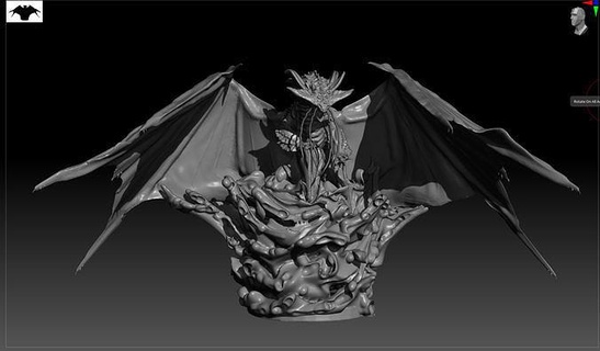 3d imprimable monstre chasseur namielle exploser l'eau namille dragon reptile fantaisie créature nature bête animal art sculptures 3d print model - Mito3D