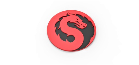 3d imprimable mortal kombat 2021 logo loisirs-bricolage l'emblème signe jouet d'impression mortalkombat mortel film de dragon symbole passe-temps le bricolage hobby d'autres 3d print model - Mito3D