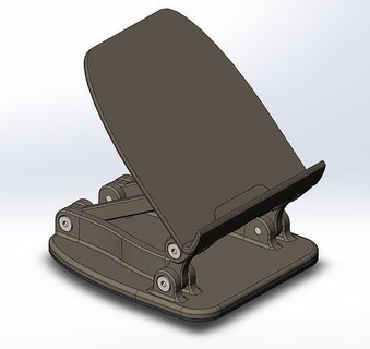3d printable phone stand mechanism jwellry portable machinery hobby diy robotics 3d print model - Mito3D