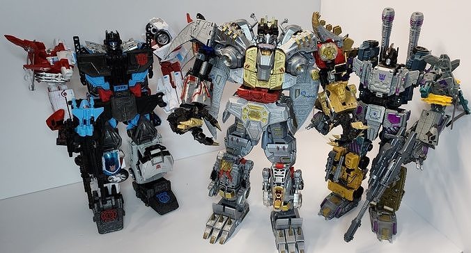 3d imprimible actualizaciones potp volcanicus transformadores dinobots autobots grimlock juegos juguetes 3D print model - Mito3D