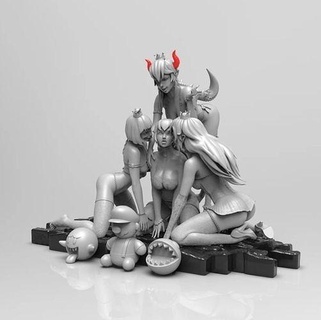 3d printed bowsette stl files 3dprinted supermario gamingmerch stlfiles fanart geekculture toyphotography animecollectibles diyproject nerdculture manga videogamemerchandise 3dprintedfigures princesspeach bowser games toys 3d print model - Mito3D