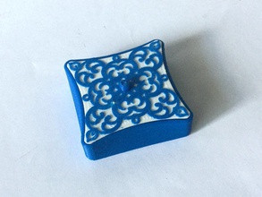 Impressos em 3d caixa de renda jóias 3dprinted a jevelry presente aniversário tanyaakinora outros 3d print model - Mito3D