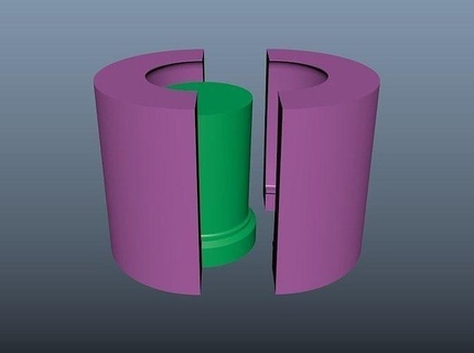 3d imprimé bougie pot moule 3dprinting fleur 3dprinted DIY anycubic loisir 3d print model - Mito3D