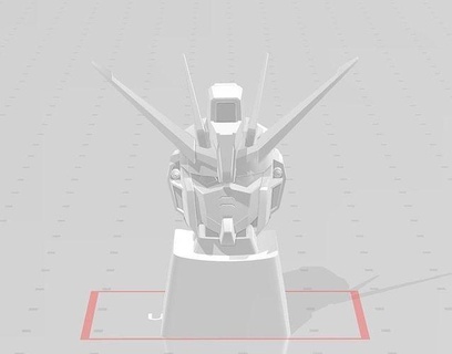 3d imprimé keycap gundam Nouveau vente technologie robot bande vaisseau spatial scifi dragon anime crâne casque navire espace art femelle 3d print model - Mito3D