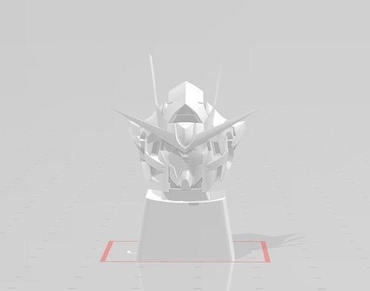 3d imprimé keycap oo éleveur gundam Nouveau vente robot vaisseau spatial scifi dragon anime crâne casque navire espace femelle art 3d print model - Mito3D