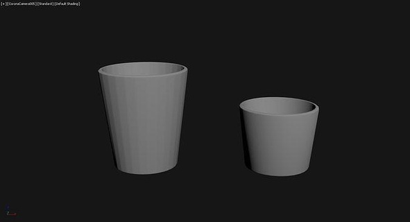 3d printed planter plant pot vase 013 flower houseware 3dprint figurines miniatures decor plantpot flowerpor house tree concrete plastic geometric printable 3dprinting art 3d print model - Mito3D