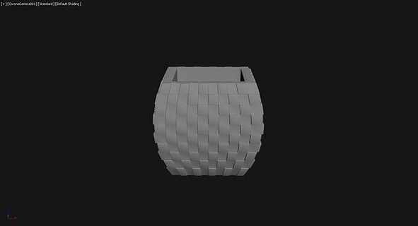 3d printed planter plant pot vase 059 flower houseware 3dprint figurines miniatures decor plantpot flowerpor house tree concrete plastic geometric printable 3dprinting art 3d print model - Mito3D