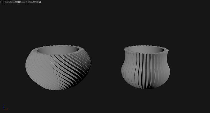 3d imprimé planteur plante pot vase 115 fleur articles ménagers 3dprint figurines miniatures décor fleurpor maison arbre béton Plastique géométrique imprimable 3dprinting art 3D print model - Mito3D