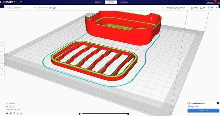 3d impreso jabón soporte canalón plato baño malla cuadrícula impresión sla pla abs fdm bañera interior decoración casa 3d print model - Mito3D