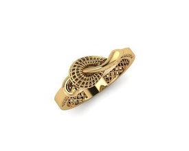 3d printer ring earring pendant set 6 jewelry gold silver shining fashion luxury printable gclef precious jewel gem brilliant rings 3d print model - Mito3D