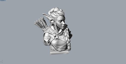 3d printing game characters animal printable sculpture decorative goblin mage mesh electronic art statue portrait religion ancient man science engineering 3d print model - Mito3D