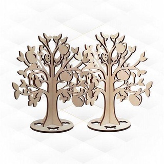 3d puzzle apple tree ready laser cutting design apples puzzles toy cut plan svg engraving template pattern glowforge drawing hobby diy 3d print model - Mito3D