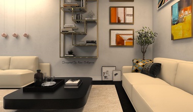 3d realista interior diseño mueble habitación sala contemporáneo Arte área descanso viviente ideas vida estilo cossyappartment menaje asiento minimalista decoración casa 3d print model - Mito3D