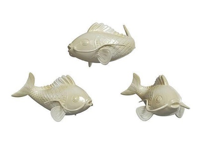 3d stl modelo carpa pez interior cnc modelos Arte esculturas 3d print model - Mito3D
