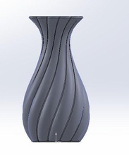 3d stl modèle fleur vase 3dmodel fleurs décor maison 3d print model - Mito3D