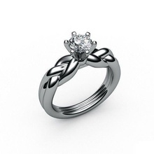 3d-stl-ring004 Schmuck stl 3d ring Juwel engagement Hochzeit diamond gem gold Ringe 3d print model - Mito3D
