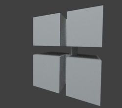 3d modello di prova windows art concorso 3dified miny cgtrader generatore sfida i segni loghi 3d print model - Mito3D