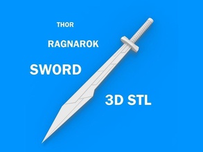 3d thor de ragnarok espada hobby-diy corpo-a-corpo cosplay hobby diy outros 3d print model - Mito3D