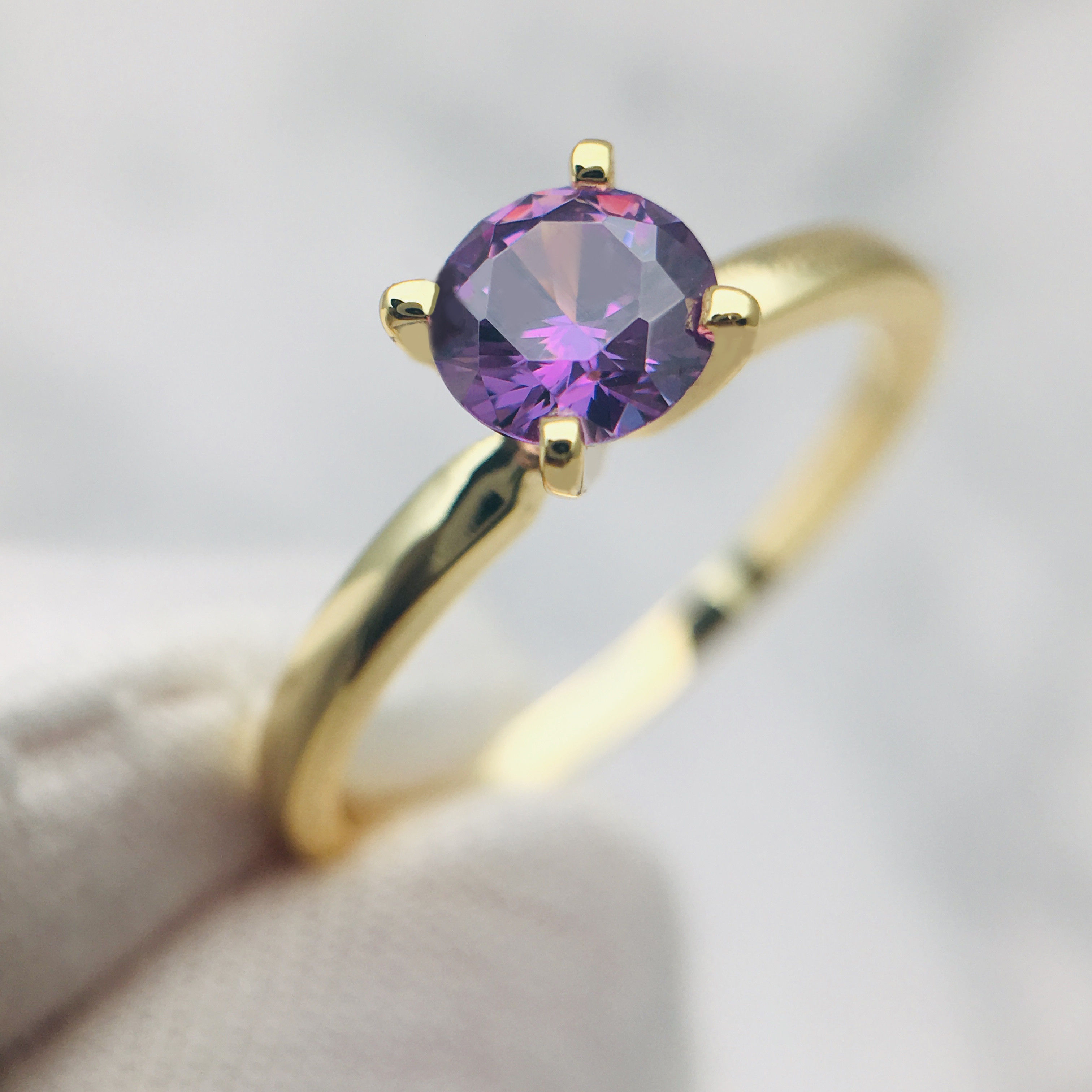 3dm engagement ring cut solitaire custom jewelry wedding platinum silver diamond fashion rings 3D print model - Mito3D