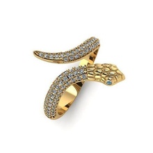 3dm Ring Gold Schmuck Sterling Silber Halskette Diamant Ringe 3d print model - Mito3D