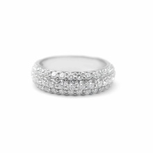 3dm vintage masculino Casamento banda personalizadas joalheria noivado anel platina prata diamante argolas 3d print model - Mito3D